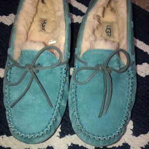 Ugg moccasin slippers size 8